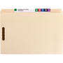 Smead Top Tab Fastener Folders, Straight Tabs, 0.75" Expansion, 2 Fasteners, Legal Size, Manila Exterior, 50/Box View Product Image