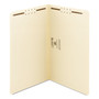 Smead Top Tab Fastener Folders, Straight Tabs, 0.75" Expansion, 2 Fasteners, Legal Size, Manila Exterior, 50/Box View Product Image