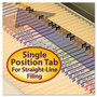 Smead Top Tab Fastener Folders, Straight Tabs, 0.75" Expansion, 1 Fastener, Legal Size, Manila Exterior, 50/Box View Product Image