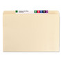 Smead Top Tab Fastener Folders, Straight Tabs, 0.75" Expansion, 1 Fastener, Legal Size, Manila Exterior, 50/Box View Product Image