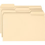 Smead Top Tab Fastener Folders, 1/3-Cut Tabs: Assorted, 0.75" Expansion, 1 Fastener, Legal Size, Manila Exterior, 50/Box View Product Image