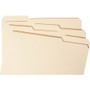 Smead Top Tab Fastener Folders, 1/3-Cut Tabs: Assorted, 0.75" Expansion, 1 Fastener, Legal Size, Manila Exterior, 50/Box View Product Image