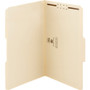 Smead Top Tab Fastener Folders, 1/3-Cut Tabs: Assorted, 0.75" Expansion, 1 Fastener, Legal Size, Manila Exterior, 50/Box View Product Image