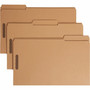 Smead Top Tab Fastener Folders, 1/3-Cut Tabs: Assorted, 0.75" Expansion, 2 Fasteners, Legal Size, Kraft Exterior, 50/Box View Product Image