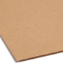 Smead Top Tab Fastener Folders, Guide-Height 2/5-Cut Tabs, 0.75" Expansion, 2 Fasteners, Legal Size, 11-pt Kraft, 50/Box View Product Image