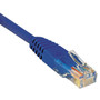 Tripp Lite CAT5e 350 MHz Molded Patch Cable, 14 ft, Blue (TRPN002014BL) View Product Image