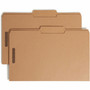 Smead Top Tab Fastener Folders, Guide-Height 2/5-Cut Tabs, 0.75" Expansion, 2 Fasteners, Legal Size, 17-pt Kraft, 50/Box View Product Image