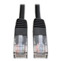 Tripp Lite by Eaton CAT5e 350 MHz Molded Patch Cable, 25 ft, Black View Product Image