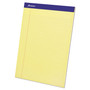 Ampad Perforated Writing Pads, Narrow Rule, 50 Canary-Yellow 8.5 x 11.75 Sheets, Dozen View Product Image