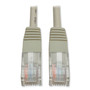 Tripp Lite by Eaton CAT5e 350 MHz Molded Patch Cable, 25 ft, Gray View Product Image