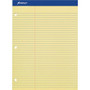 Ampad Double Sheet Writing Pad - 100 Sheets - 0.34" Ruled - 15 lb Basis Weight - Letter - 8 1/2" x 11" Sheet Size x 8.5" Width x 11.8" Length - (TOP20245) Product Image 