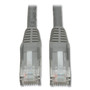 Tripp Lite CAT6 Gigabit Snagless Molded Patch Cable, 50 ft, Gray (TRPN201050GY) View Product Image