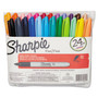 Sharpie Fine Tip Permanent Marker, Fine Bullet Tip, Assorted Colors, 24/Set (SAN75846) View Product Image