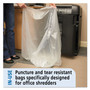 AbilityOne 8105013994793, Heavy-Duty Shredder Bags, 39 gal Capacity, 50/BX (NSN3994793) View Product Image