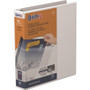 Stride QuickFit Round-Ring View Binder, 3 Rings, 1.5" Capacity, 11 x 8.5, White View Product Image