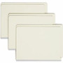Smead Shelf-Master Straight Tab Cut Letter Recycled End Tab File Folder - 8 1/2" x 11" - 2" Expansion - 25 pt. - Pressboard - Gray/Green Product Image 