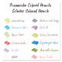 Prismacolor Scholar Colored Pencil Set, 3 mm, HB (#2), Assorted Lead and Barrel Colors, 48/Pack View Product Image