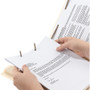 Smead Manila End Tab Classification Folders, 2" Expansion, 2 Dividers, 6 Fasteners, Letter Size, Manila Exterior, 10/Box View Product Image