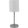 Ledu Slim Line Lamp Set, Table 12.63" High and Floor 61.5" High, Silver View Product Image