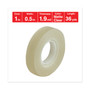 Universal Invisible Tape, 1" Core, 0.5" x 36 yds, Clear, 12/Pack (UNV81236VP) View Product Image