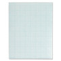 TOPS Cross Section Pads, Cross-Section Quadrille Rule (8 sq/in, 1 sq/in), 50 White 8.5 x 11 Sheets View Product Image