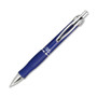 Zebra GR8 Gel Pen, Retractable, Medium 0.7 mm, Blue Ink, Blue/Silver Barrel, 12/Pack (ZEB42620) View Product Image