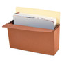 Universal Redrope Expanding File Pockets, 5.25" Expansion, Letter Size, Redrope, 10/Box (UNV15262) View Product Image