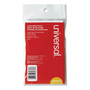 Universal Laminating Pouches, 5 mil, 5.5" x 3.5", Gloss Clear, 25/Pack (UNV84679) View Product Image