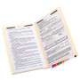 Smead End Tab Fastener Folders with Reinforced Straight Tabs, 11-pt Manila, 2 Fasteners, Legal Size, Manila Exterior, 50/Box View Product Image