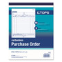 TOPS Purchase Order Book, 22 Lines, Three-Part Carbonless, 8.38 x 10.19, 50 Forms Total View Product Image