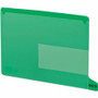 Smead End Tab Out Guides - Printed Bottom Tab(s) - Message - OUT - Letter - Green Poly Tab(s) Product Image 