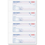 TOPS Money/Rent Receipt Book - 2 Part - Carbonless Copy - 2.75" x 7.25" Sheet Size - Assorted Sheet(s) - Blue Print Color - (TOP46816) Product Image 