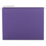 Smead Color Hanging Folders with 1/3 Cut Tabs, Letter Size, 1/3-Cut Tabs, Purple, 25/Box (SMD64023) View Product Image