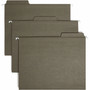 Smead FasTab Hanging Folders, Letter Size, 1/3-Cut Tabs, Standard Green, 20/Box View Product Image