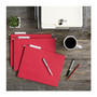 Smead TUFF Hanging Folders with Easy Slide Tab, Letter Size, 1/3-Cut Tabs, Red, 18/Box View Product Image