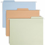 Smead FasTab Hanging Folders, Letter Size, 1/3-Cut Tabs, Assorted Earthtone Colors, 18/Box View Product Image