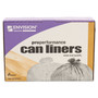 AbilityOne 8105015171345, SKILCRAFT Trash Can Liner - High-Density, 45 gal, 10 mic, 40" x 48", Natural, 250/Carton View Product Image
