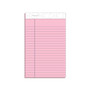 TOPS Prism + Colored Writing Pads, Narrow Rule, 50 Pastel Pink 5 x 8 Sheets, 12/Pack View Product Image
