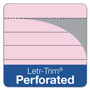 TOPS Prism + Colored Writing Pads, Narrow Rule, 50 Pastel Pink 5 x 8 Sheets, 12/Pack View Product Image