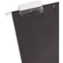 Smead Colored Hanging File Folders with 1/5 Cut Tabs, Letter Size, 1/5-Cut Tabs, Black, 25/Box View Product Image