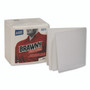 Brawny Professional All Purpose Wipers, 13 x 13, White, 50/Pack, 16/Carton View Product Image