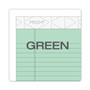 TOPS Prism + Colored Writing Pads, Narrow Rule, 50 Pastel Green 5 x 8 Sheets, 12/Pack View Product Image