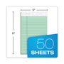 TOPS Prism + Colored Writing Pads, Narrow Rule, 50 Pastel Green 5 x 8 Sheets, 12/Pack View Product Image