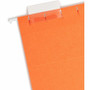 Smead Colored Hanging File Folders with 1/5 Cut Tabs, Letter Size, 1/5-Cut Tabs, Orange, 25/Box View Product Image