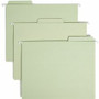 Smead FasTab 1/3 Tab Cut Letter Recycled Hanging Folder - 8 1/2" x 11" - Top Tab Location - Assorted Tab Position - 11 pt. - 2 Plys - (SMD64082) Product Image 