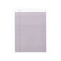 TOPS Prism Plus Colored Paper Pads - 50 Sheets - 0.34" Ruled - 8 1/2" x 11 3/4" Sheet Size - Orchid Paper - Chipboard Cover Product Image 