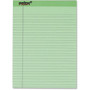 TOPS Prism Plus Wide Rule Green Legal Pad - 50 Sheets - Strip - 16 lb Basis Weight - 8 1/2" x 11 3/4" Sheet Size - 11.75" Height x 8.5" Width Product Image 