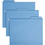 Smead FasTab Hanging Folders, Letter Size, 1/3-Cut Tabs, Blue, 20/Box View Product Image