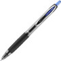 uniball Signo 207 Needle Point Gel Pen, Retractable, Medium 0.7 mm, Blue Ink, Clear/Black/Blue Barrel, Dozen (UBC1736098) View Product Image