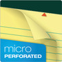 TOPS Double Docket Ruled Pads, Wide/Legal Rule, 100 Canary-Yellow 8.5 x 11.75 Sheets, 6/Pack View Product Image